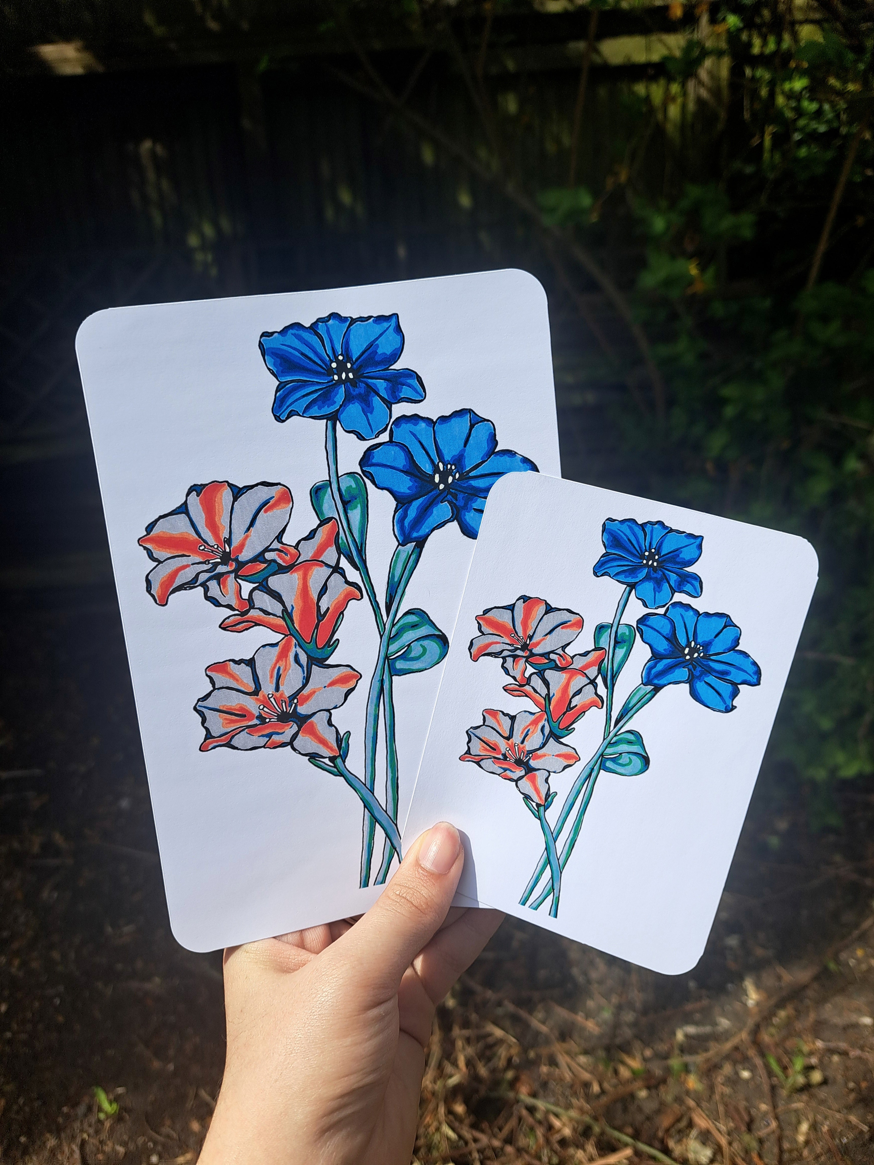 Acrylic Flora - Edition 1