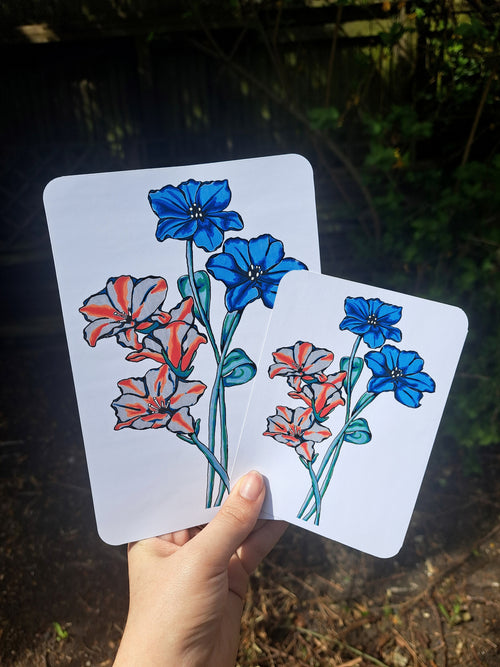 Acrylic Flora - Edition 1