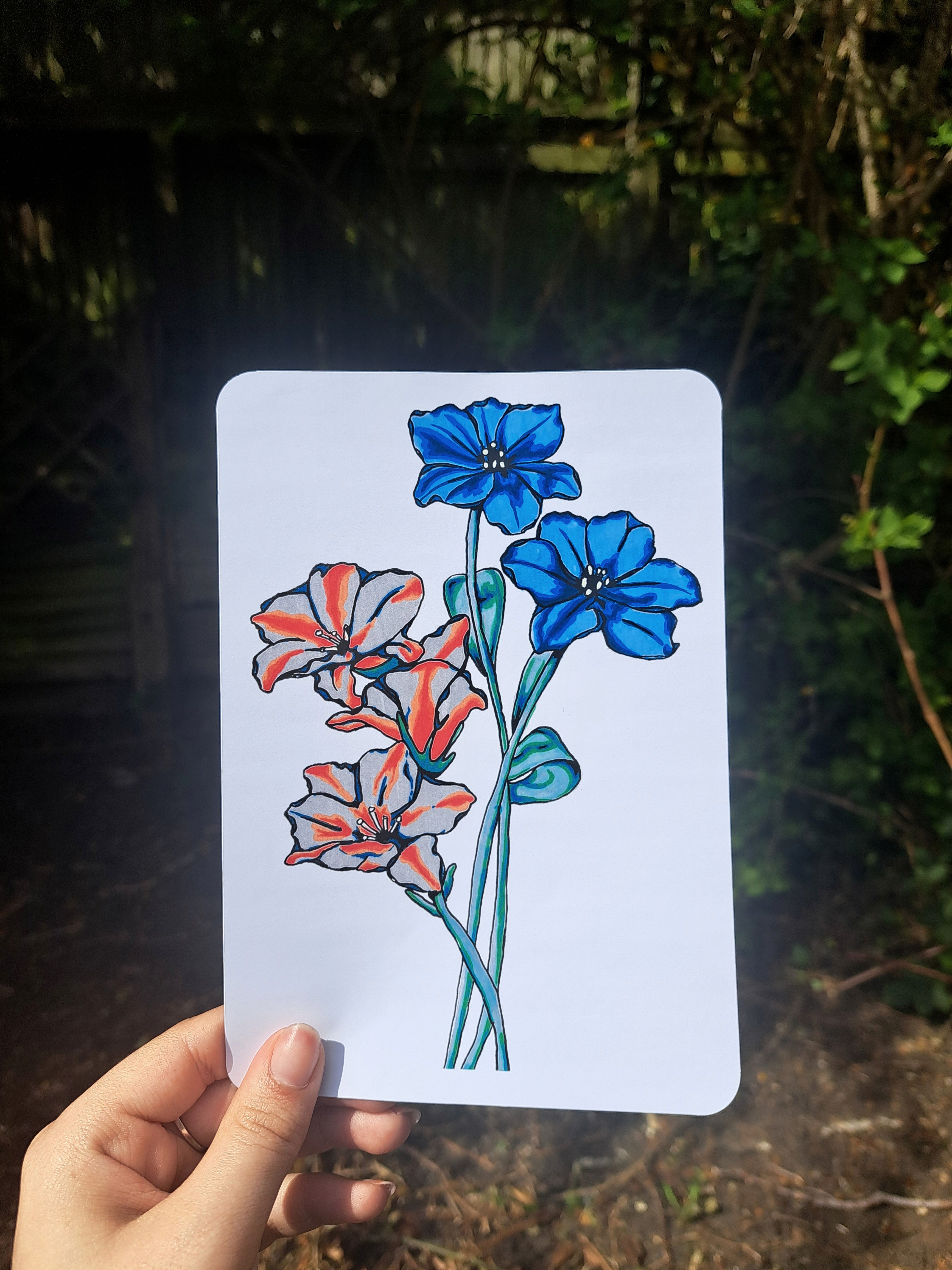 Acrylic Flora - Edition 1