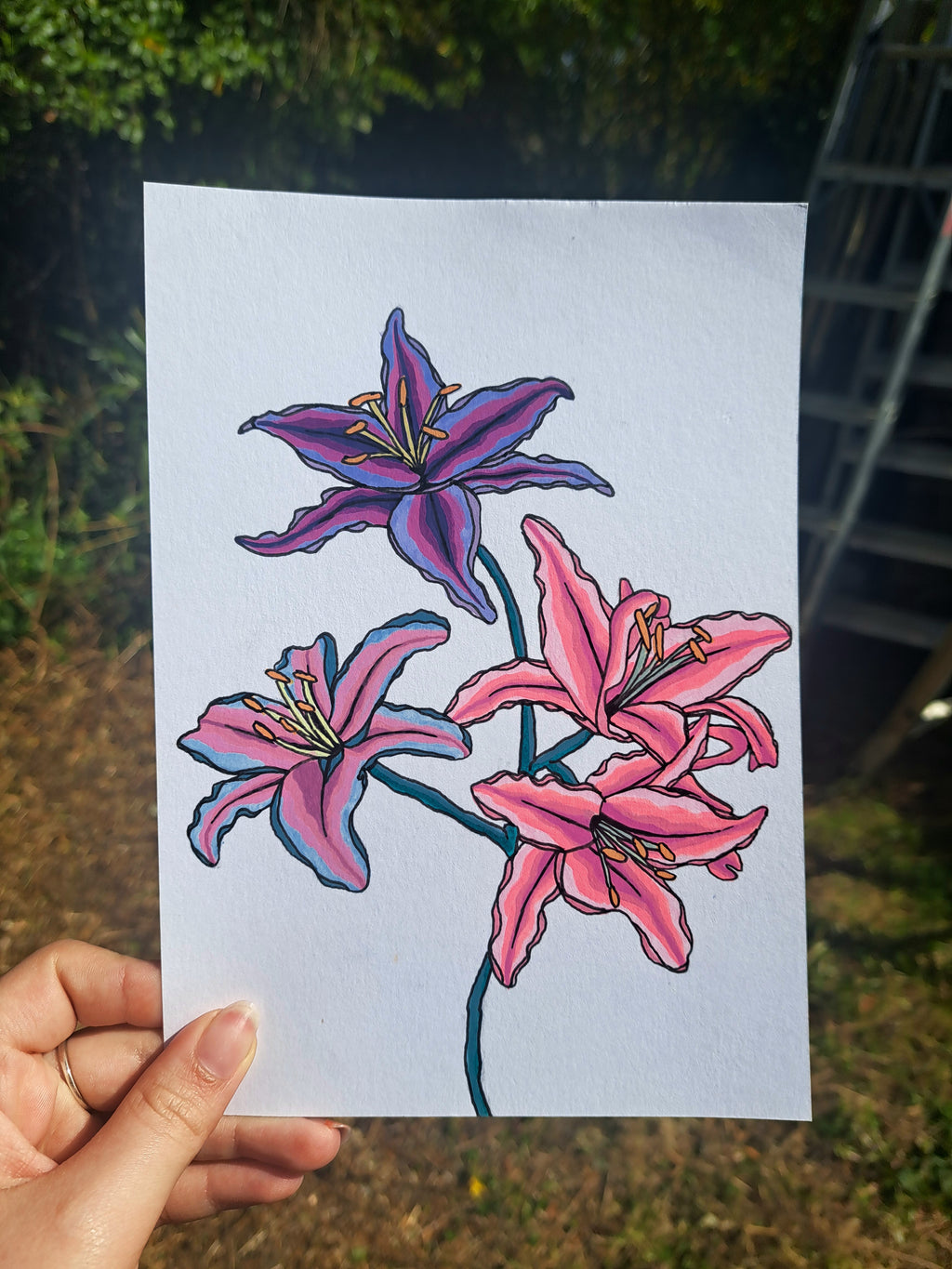 Acrylic Flora - Edition 2